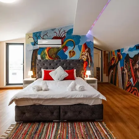 Artistic Loft With Amazing View Apartment Plovdiv